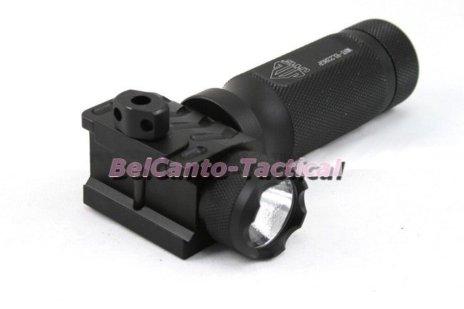 Leapers UTG Tactical Foregrip Flashlight w/ QD Lever fits Weaver 