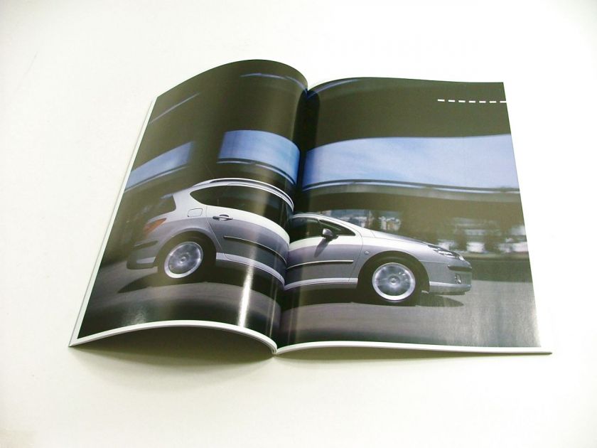 2004 Peugeot 407 SW Auto Brochure in Dutch Nederland  