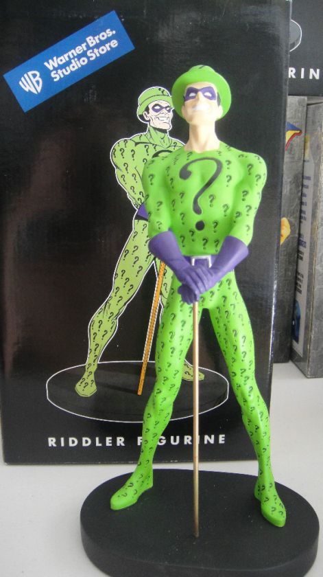   RIDDLER STATUE Figurine Maquette w/BOX RARE★WB Batman Joker  