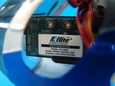 Flite Blade CX 3 Electric Helicopter RC CX3 R/C Parts Coaxial LiPo 