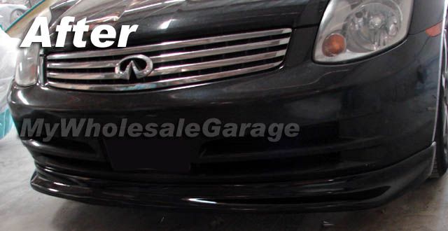 03 04 INFINITI G35 Sedan ILLUSION N1 Front Lip Spoiler  