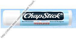 CHAPSTICK Lip Balm MEDICATED Skin Protectant chap stick  