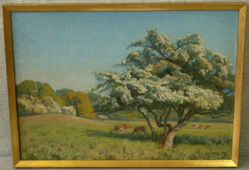 Peter KLITZ (1874 1955) » Frühlingslandschaft « München  