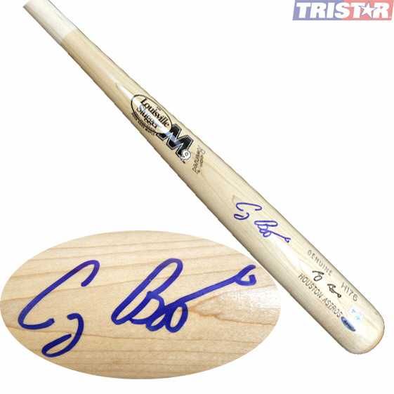 TRISTAR Craig Biggio Signed Louisville Slugger Bat COA  