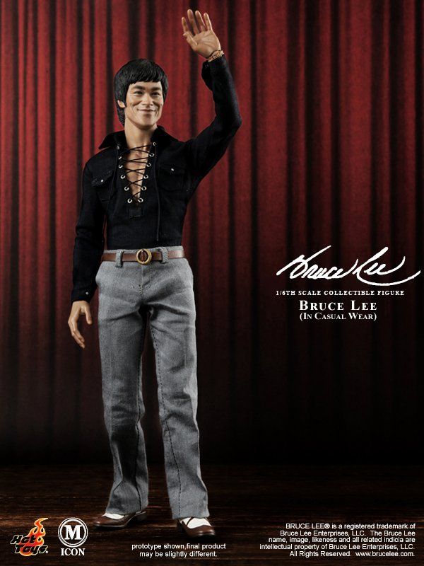 Hot Toys Bruce Lee Causal Wear Ver. 12 Inch Figure  