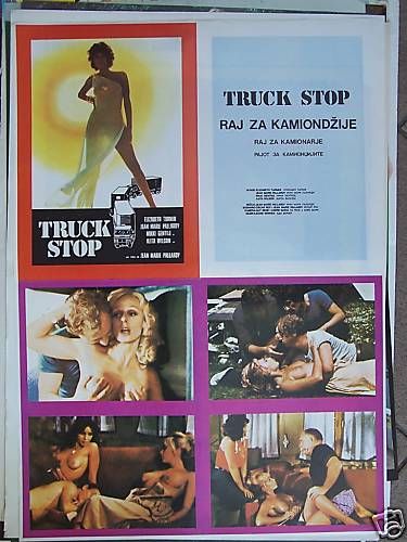 TRUCK STOP GEORGES GUERET YUGOSLAVIAN MOVIE POSTER 1978  