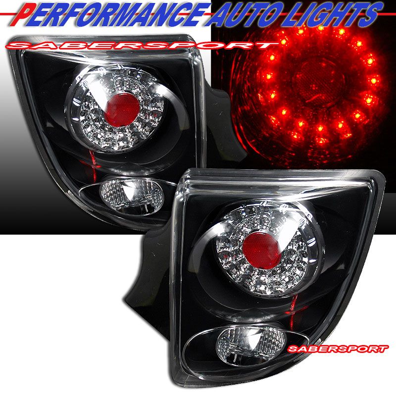 00 05 TOYOTA CELICA GT GTS L.E.D. TAILLIGHTS LED BLACK  