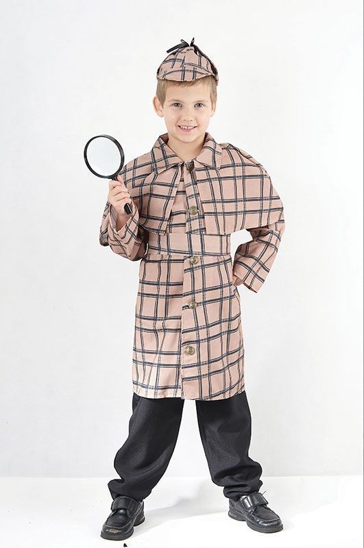 NEW SHERLOCK DETECTIVE FANCY DRESS COSTUME BOOK WEEK  