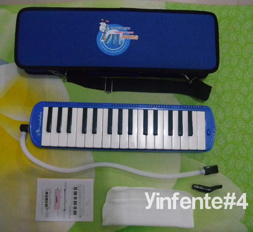 32 KEY MELODICA yellow Nice Bag Nice Sound High quality Swan   