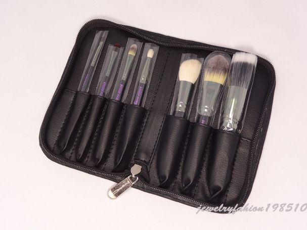 Professional Makeup brush Set 7Pcs+Leather Pouch Set.  