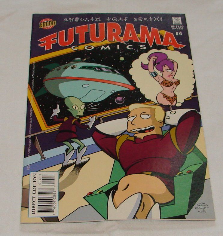 Bongo tv show comic book~ FUTURAMA #4  