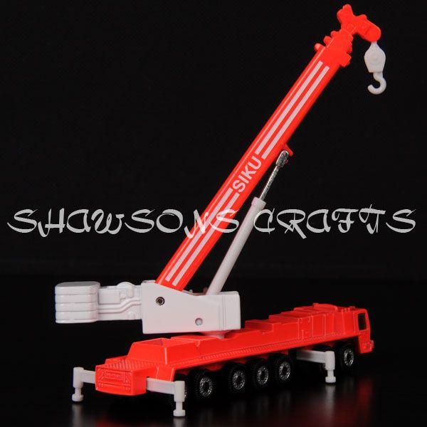 SIKU SUPER 16 DIE CAST METAL 1/87 GIANT CRANE HEAVY VEHICLE MODEL 