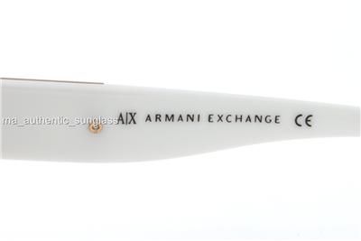 ARMANI EXCHANGE AX139 AX 139 WHITE 24S YY SUNGLASS NEW  