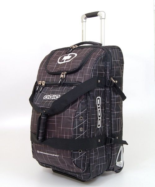 26 Ogio Travel Wheeled Luggage Duffle Bag Expandable Drop Bottom 