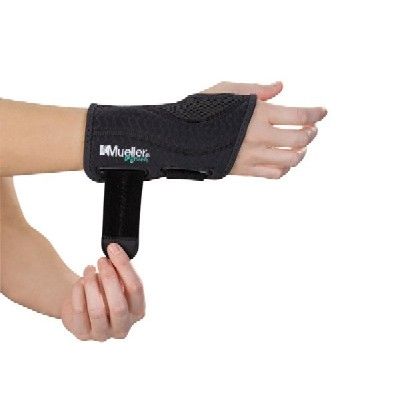 Mueller Green 86274 Fitted Wrist Brace Support LT L/XL  