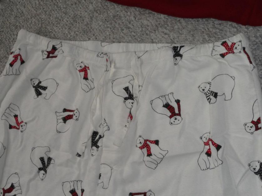   Pjs XL Polar Bear Great Gift NEW NEVER WORN The Company Store  