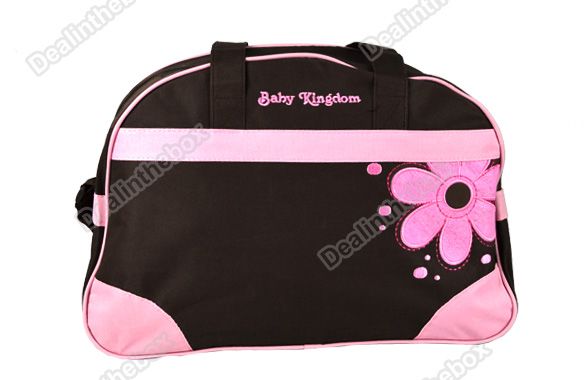 3PCS New Style Flower Multi Function Baby Diaper Nappy Changing Bag