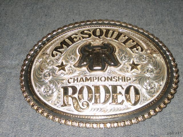 Montana Silversmith 1964 Mesquite Championship Buckle  