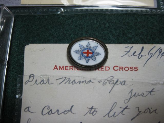 HELBROS WWII RED CROSS RADIUM DIALED MILITARY WATCH + WWII NURSE 