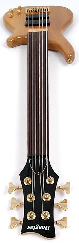 Douglas WOB 826 FL NA Fretless Bass Guitar 6 String New  