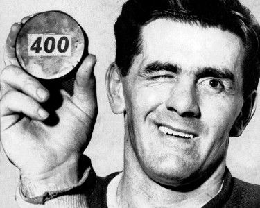 Maurice Richard 400th Goal Photo Montreal Canadiens  