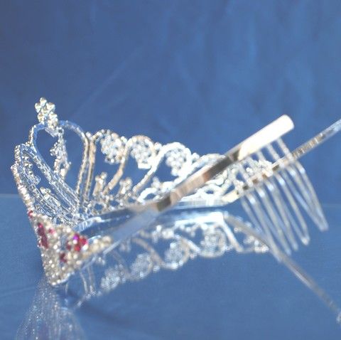 Quinceanera 15 Birthday Tiara Crystal Princess 5204F7  