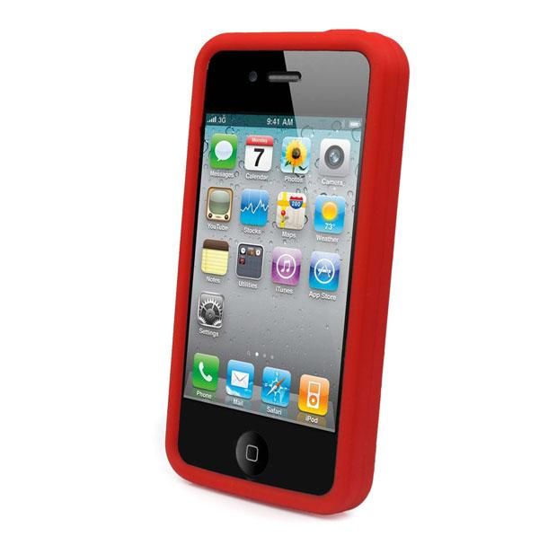 1PC Silicone Soft Back Cover Case Skin for Apple iPhone 4S 4 4G 4GS 