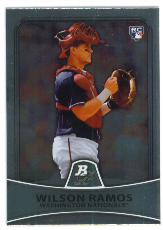 Wilson Ramos 2010 Bowman Platinum Rookie #99  