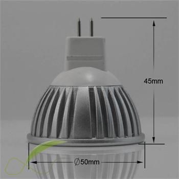 3PCS 3W CREE LED Spot Down Light Bright Lamp Bulb Spotlight WhiteWarm 