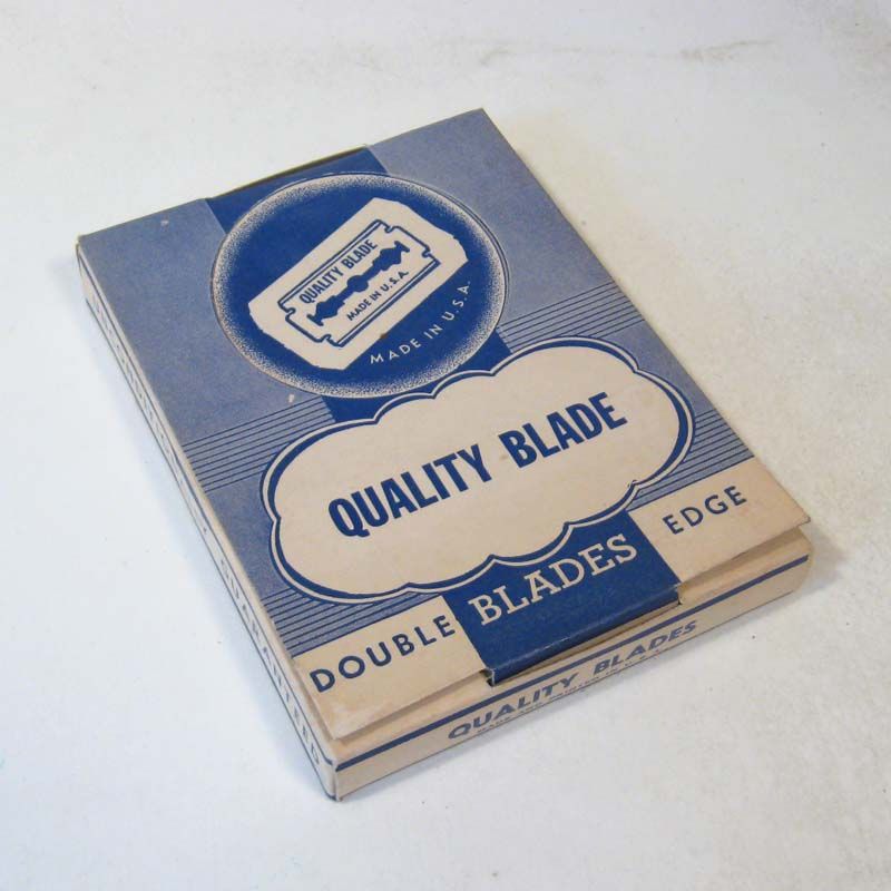 Vintage Full Store Display QUALITY Razor Blades Unused  