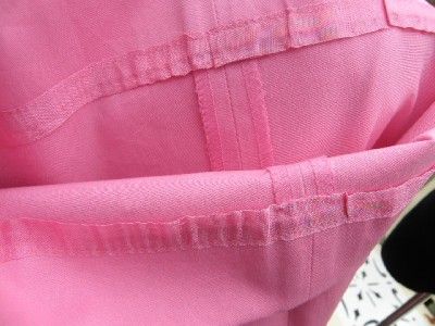 Milly, Pink Cotton Flat Front Pants, US size 2 , A steal at this price 