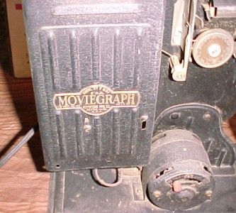 Old Moviegraph 8mm Movie Projector Low Minimum  See All Pix 