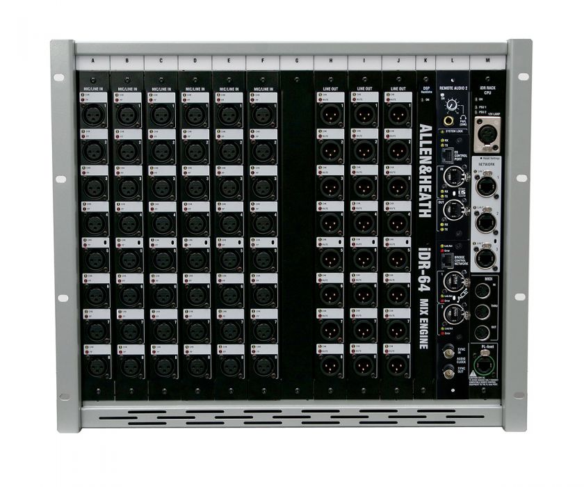 Allen & Heath iDr10 Top of the Line Modular Mix Rack  