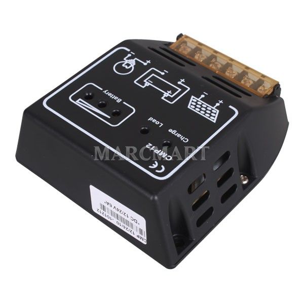   the panel current charge in accordance with the battery voltage