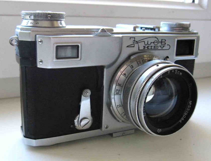 Russian Contax R/F camera KIEV 2A 2 1955 lens JUPITER 8  