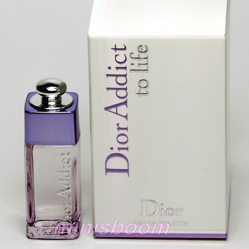 DIOR   ADDICT TO LIFE   EAU DE TOILETTE 0.16 OZ / 5 ML   MINI   NEW 