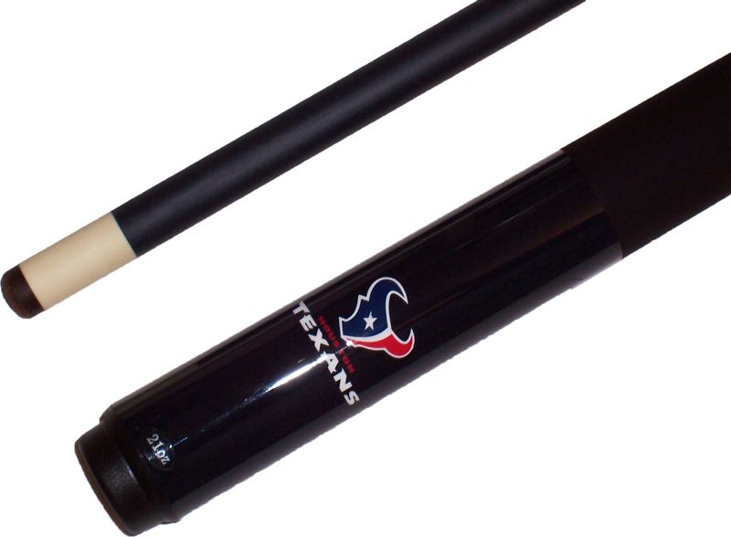 NFL Houston TEXANS Pool Billiard Cue Stick FREE CASE  