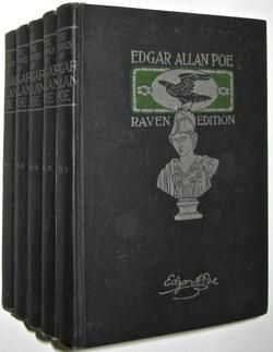 EDGAR ALLAN POEs Works THE RAVEN EDITION Illustrated.horror  