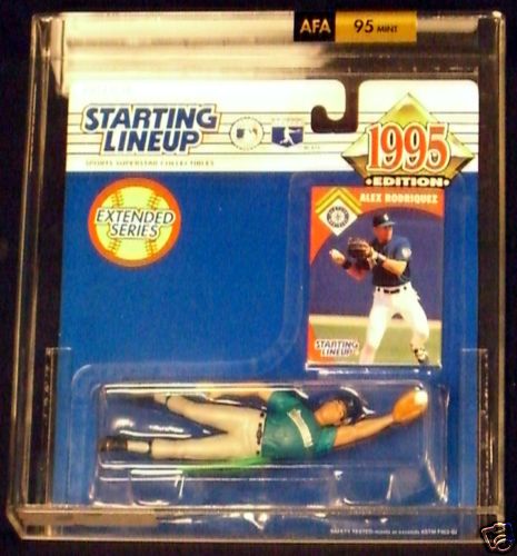 1995 Alex Rodriguez Starting Lineup Ext SLU AFA 95 Mint  