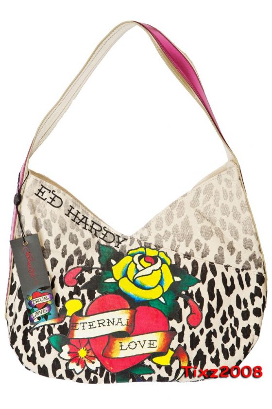 ED HARDY Bag Africana Farah Shoulder Bag BNWT  