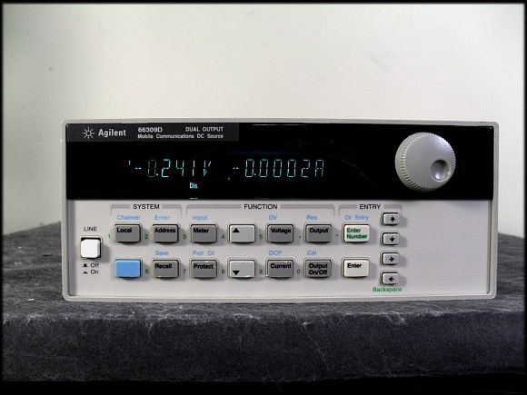 Agilent/HP 66309D   Dual Mobile Communications DC Source  