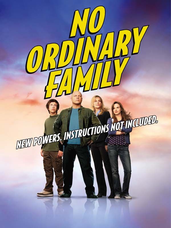 No Ordinary Family   24 x 32 Cast Poster   2  