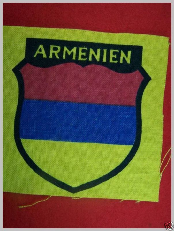 WW2 German Armenian volunteers, printed sleeve shield  
