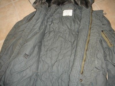 AIR FORCE USAF N 3B MEDIUM ECWCS COLD WEATHER PARKA #K  