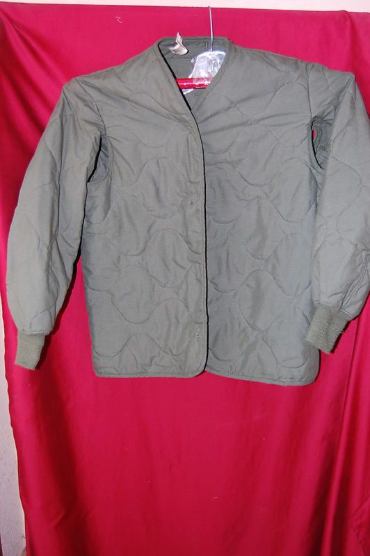 USGI GREEN AIRCREW COLD WEATHER JACKET LINER SZ SR NWT  