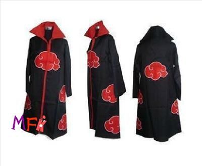 New Japan Naruto Akatsuki Anime Cosplay Costume /Adult //S M L XL XXL 