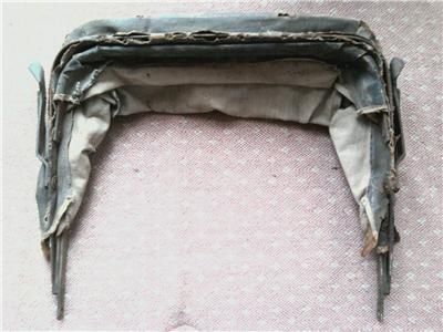 Antique Doll or Baby buggy Part Hood Sun Cover to Restore  