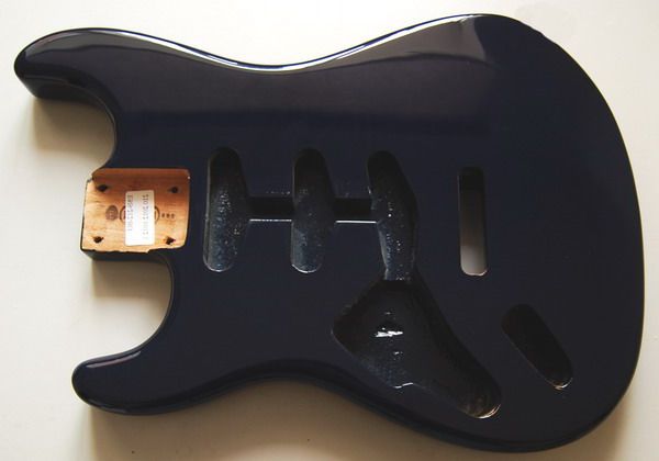 SSS Guitar Body Project S Model Alder Deep Blue Lefty  