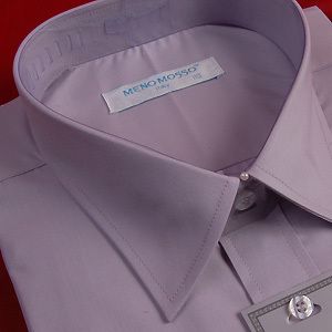 NWT MENS DRESS BUSINESS SHIRTS SOLID GRAY 17.25 XL  