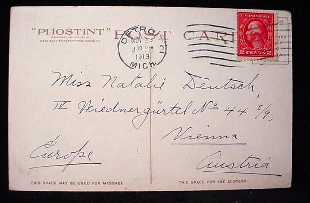 Bulls Head Gros Ventre 1913 Postcard Indian Winchester  